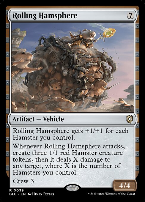 Rolling Hamsphere highlighted card art