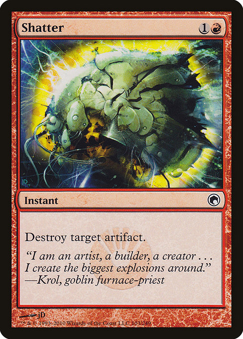 Shatter from Scars of Mirrodin