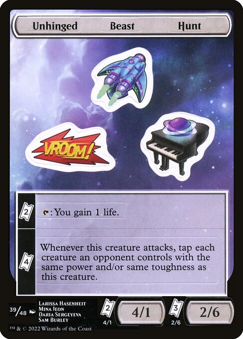 Unhinged Beast Hunt highlighted card art