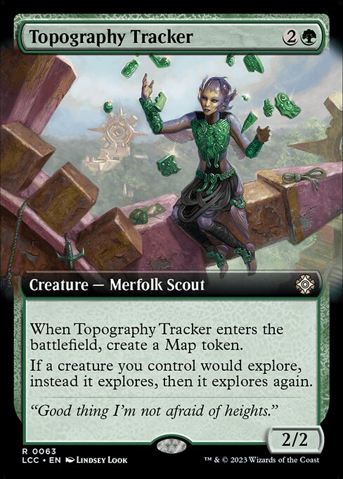 Topography Tracker highlighted card art