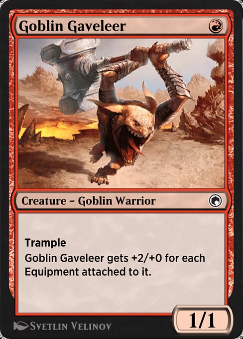 Goblin Gaveleer highlighted card art