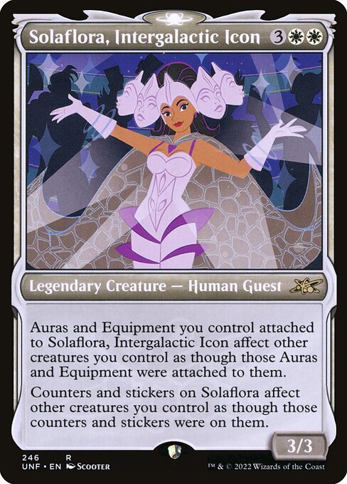 Solaflora, Intergalactic Icon highlighted card art