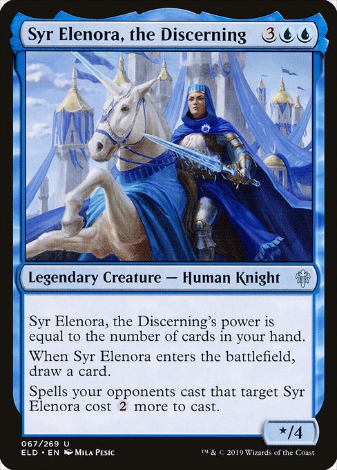 Syr Elenora, the Discerning from Throne of Eldraine