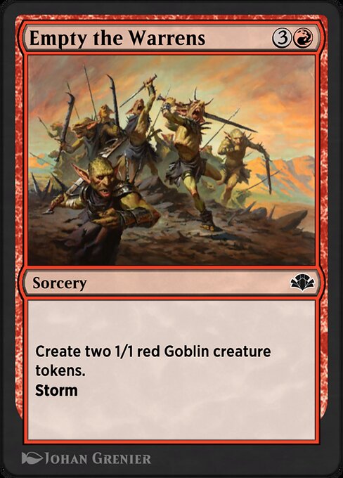 Empty the Warrens highlighted card art