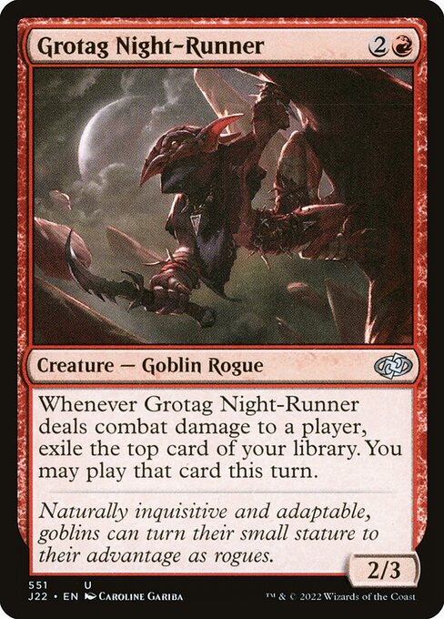 Grotag Night-Runner highlighted card art