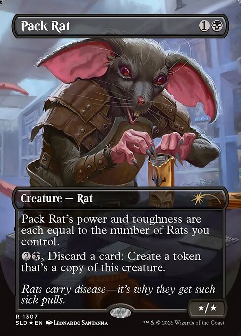 Pack Rat highlighted card art