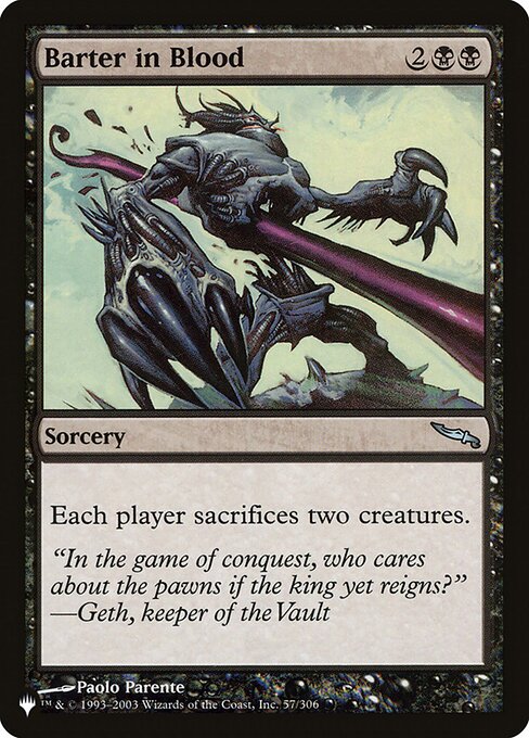 Barter in Blood highlighted card art