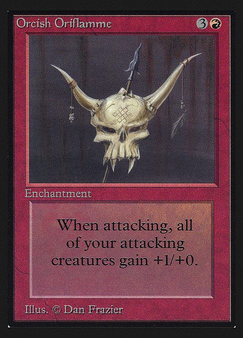 Orcish Oriflamme from Intl. Collectors' Edition