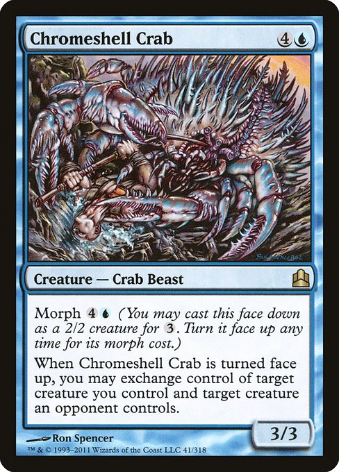 Chromeshell Crab from Commander 2011