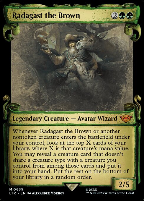 Radagast the Brown highlighted card art