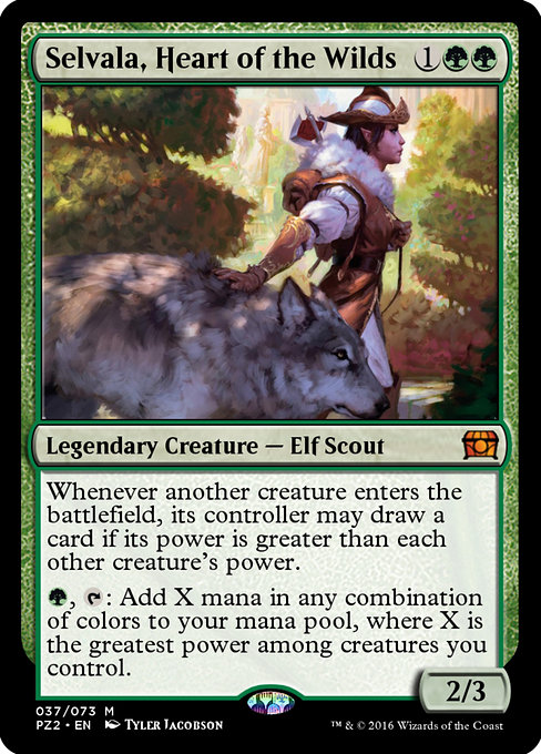 Selvala, Heart of the Wilds from Treasure Chest