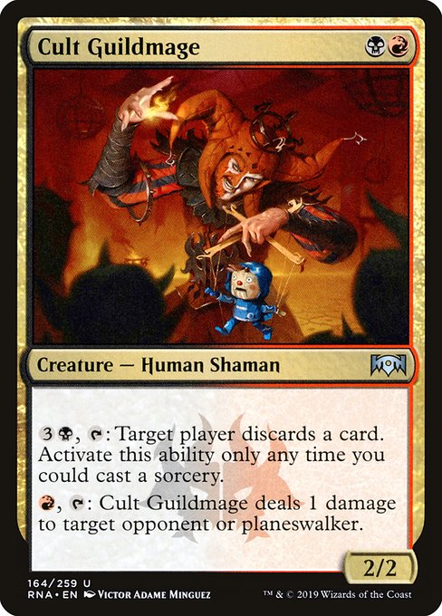 Cult Guildmage highlighted card art