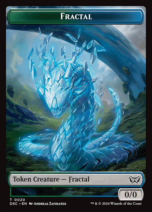Fractal highlighted card art