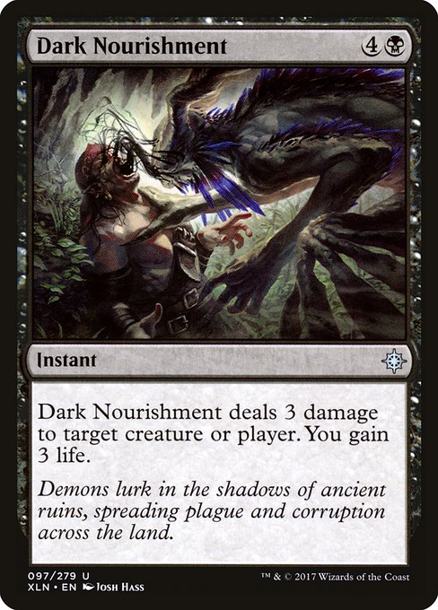 Dark Nourishment highlighted card art