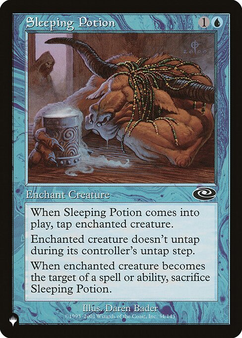 Sleeping Potion highlighted card art