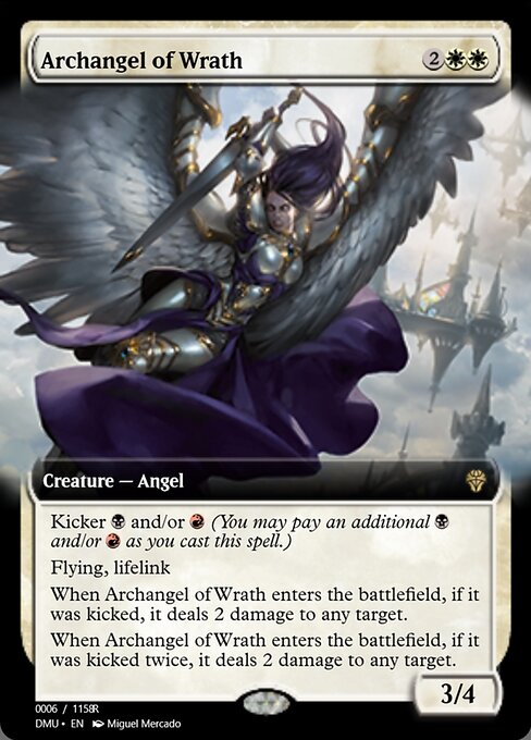 Archangel of Wrath highlighted card art