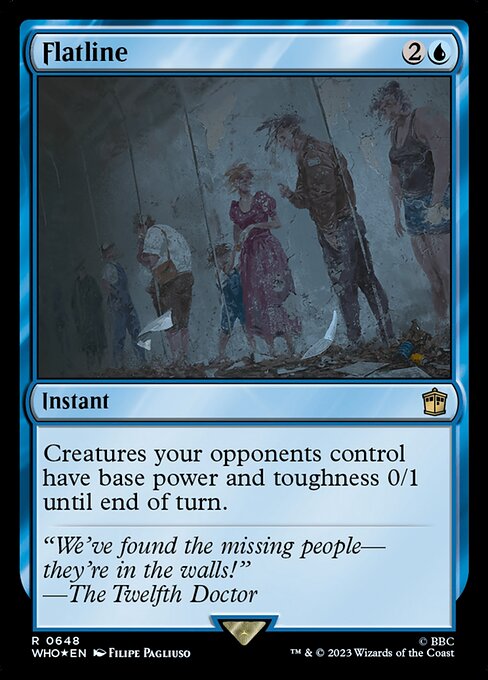 Flatline highlighted card art