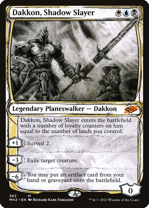Dakkon, Shadow Slayer from Modern Horizons 2