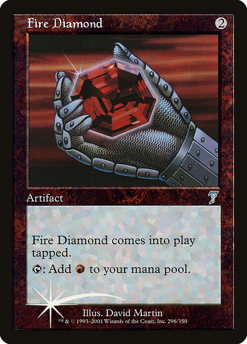 Fire Diamond from Seventh Edition