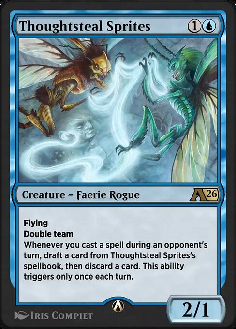 Thoughtsteal Sprites highlighted card art