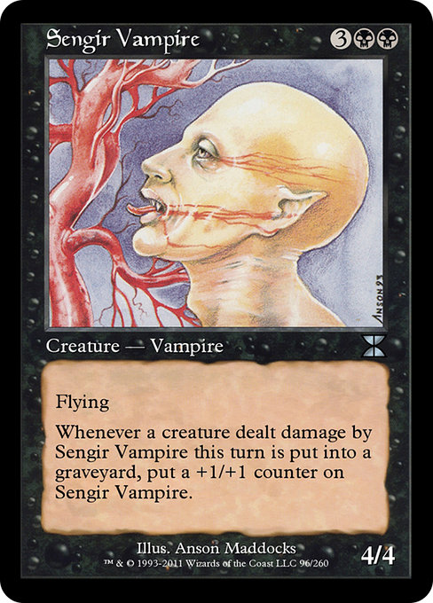 Sengir Vampire from Masters Edition IV
