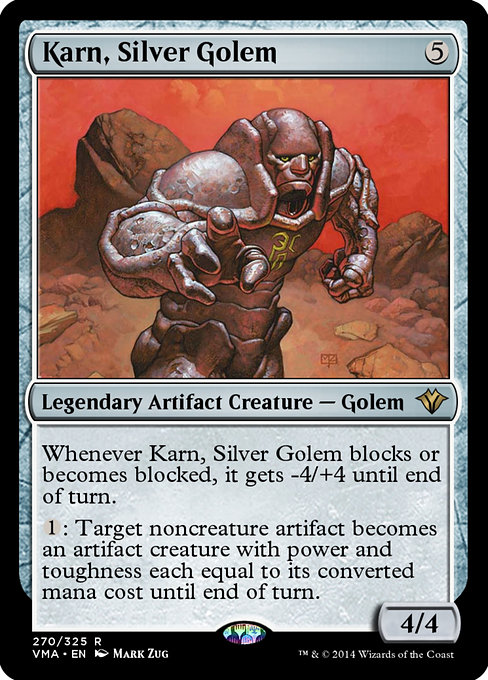 Karn, Silver Golem from Vintage Masters