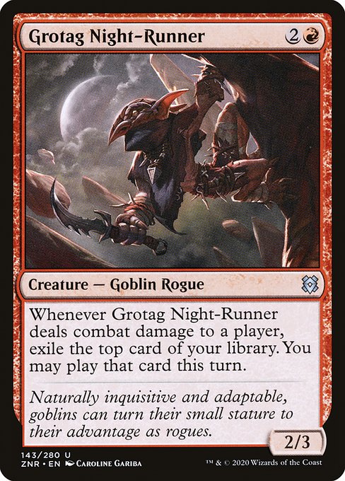 Grotag Night-Runner from Zendikar Rising