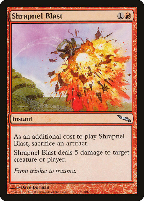 Shrapnel Blast from Mirrodin