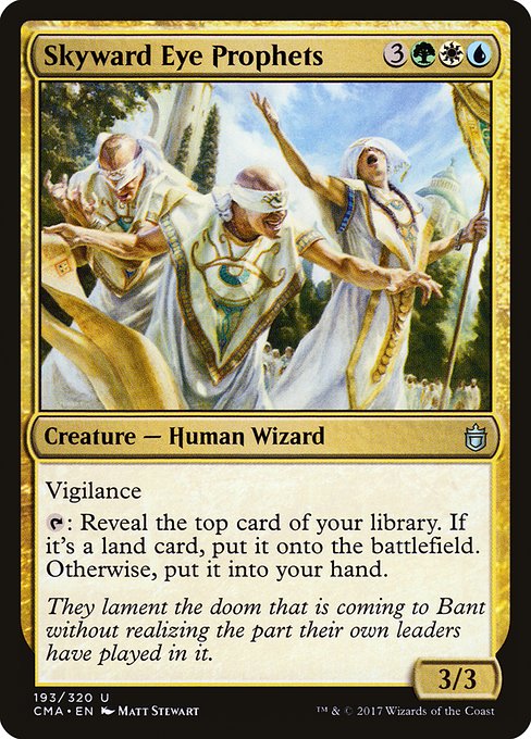 Skyward Eye Prophets from Commander Anthology