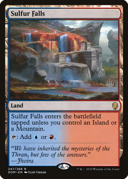 Sulfur Falls from Dominaria Promos