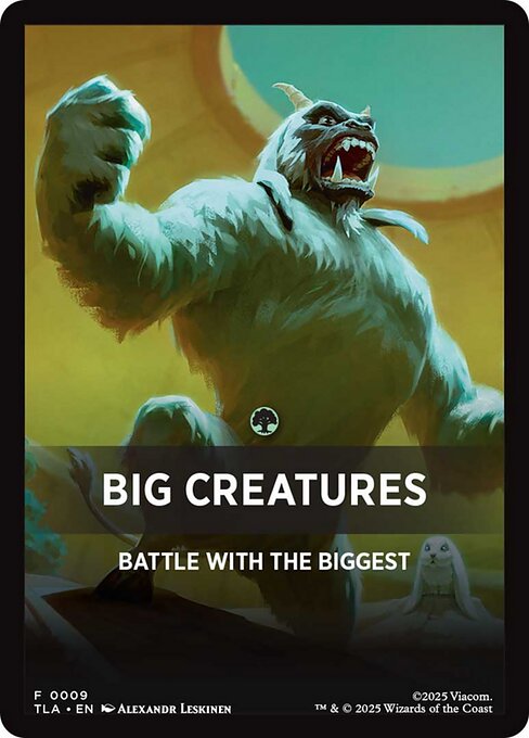 Big Creatures highlighted card art
