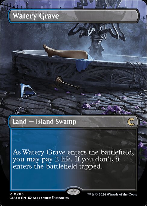 Watery Grave from Ravnica: Clue Edition