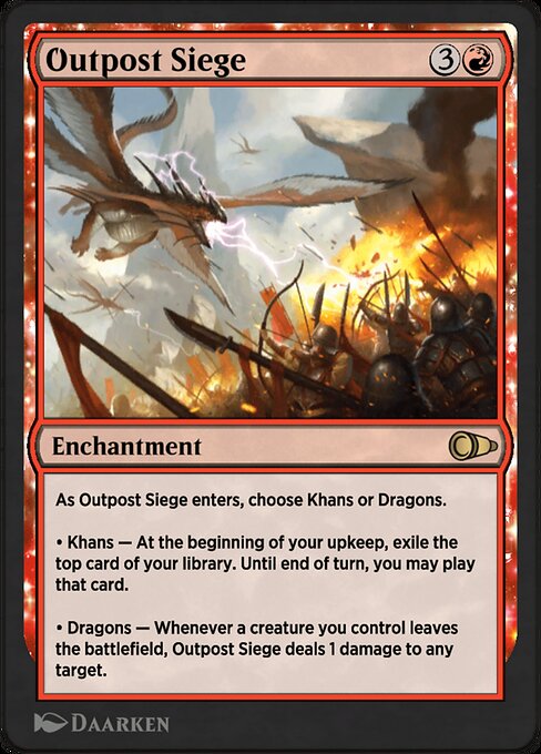 Outpost Siege highlighted card art