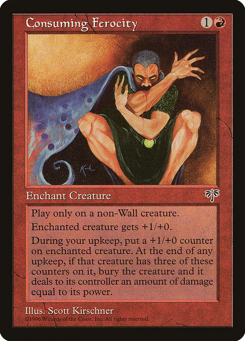 Consuming Ferocity highlighted card art
