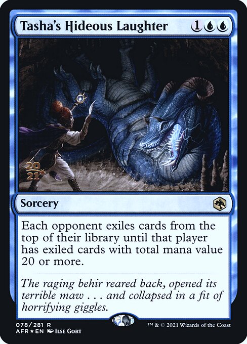 Tasha's Hideous Laughter from Adventures in the Forgotten Realms Promos
