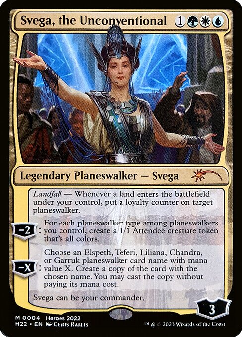 Svega, the Unconventional highlighted card art
