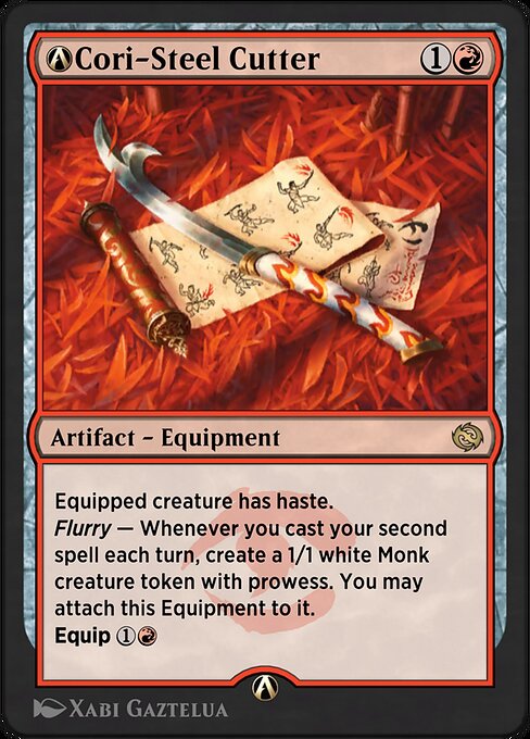 A-Cori-Steel Cutter highlighted card art