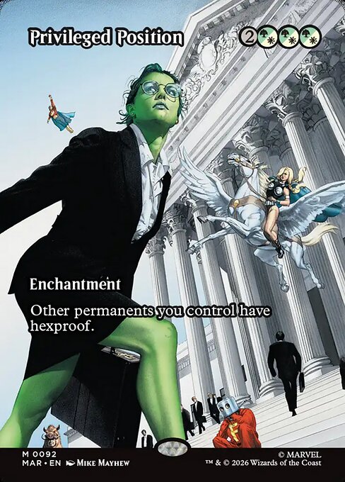 Privileged Position from Marvel Universe