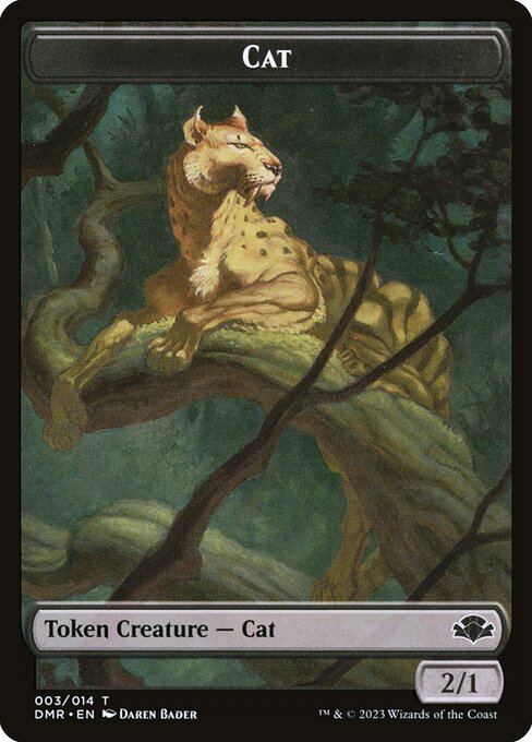 Cat highlighted card art