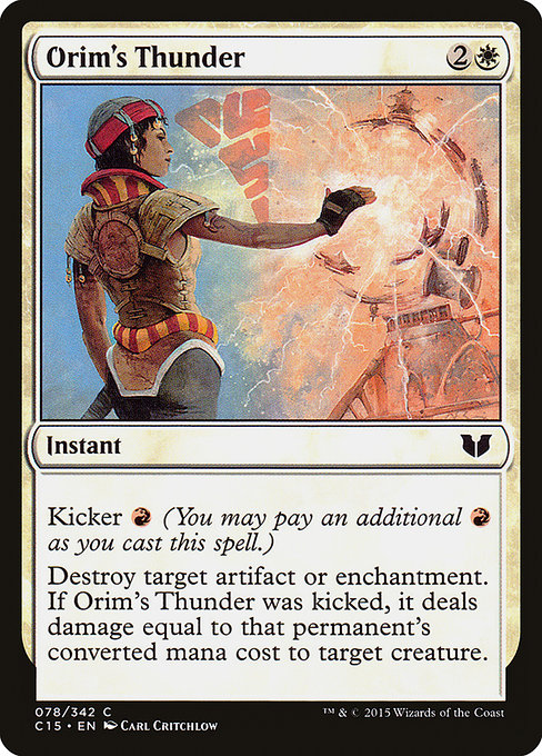 Orim's Thunder from Commander 2015