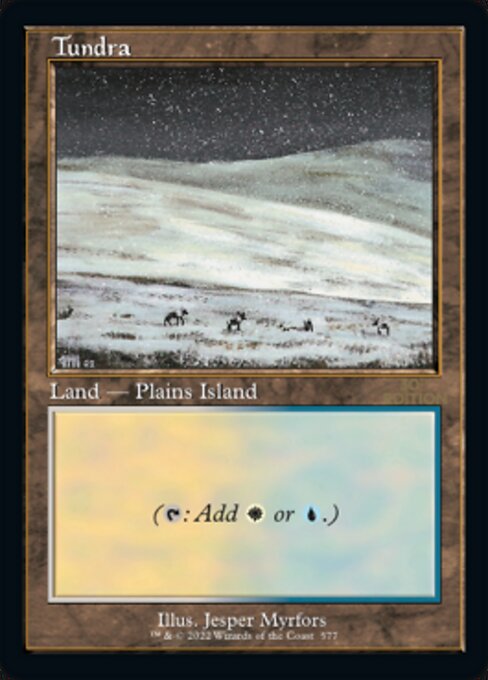 Tundra highlighted card art