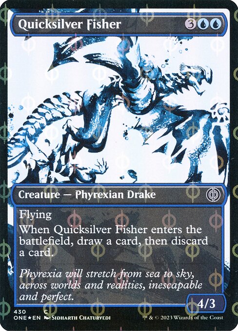 Quicksilver Fisher from Phyrexia: All Will Be One
