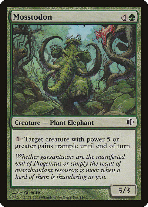 Mosstodon highlighted card art