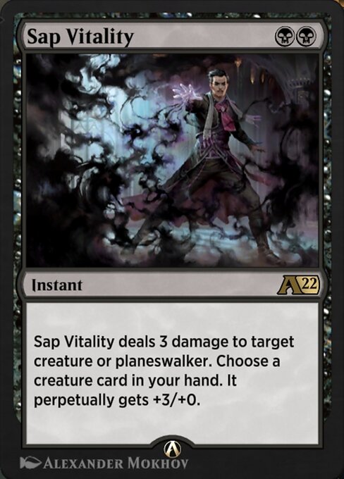 Sap Vitality highlighted card art