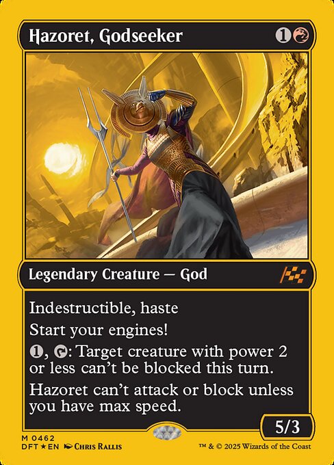 Hazoret, Godseeker highlighted card art