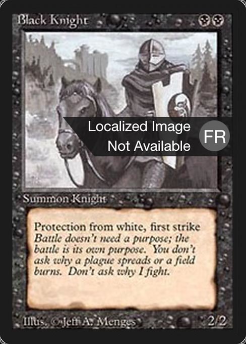 Black Knight from Foreign Black Border