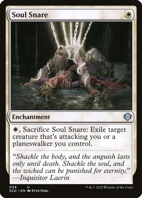 Soul Snare from Starter Commander Decks