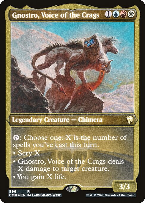 Gnostro, Voice of the Crags from Commander Legends