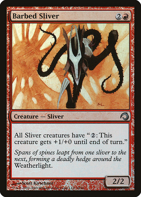 Barbed Sliver from Premium Deck Series: Slivers