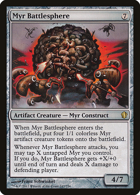 Myr Battlesphere from Commander 2013